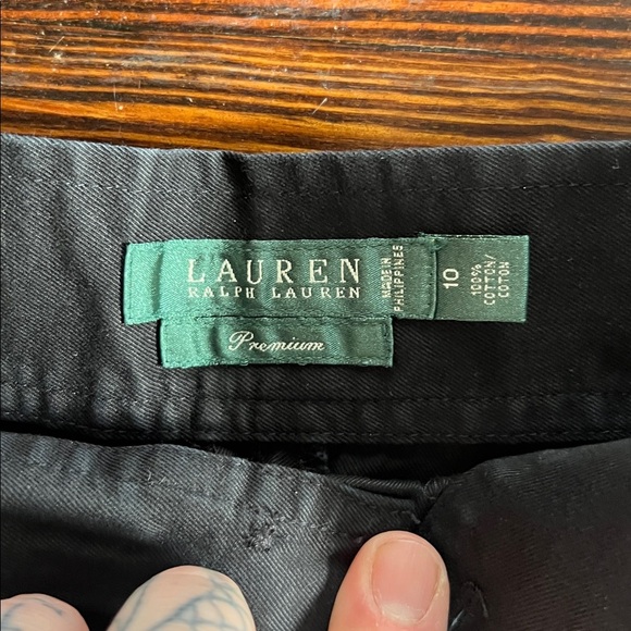 Lauren Ralph Lauren Premium Wide Leg Pants Size 10 - Picture 4 of 5